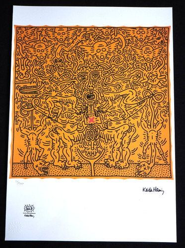 Keith haring lithographie - keith,