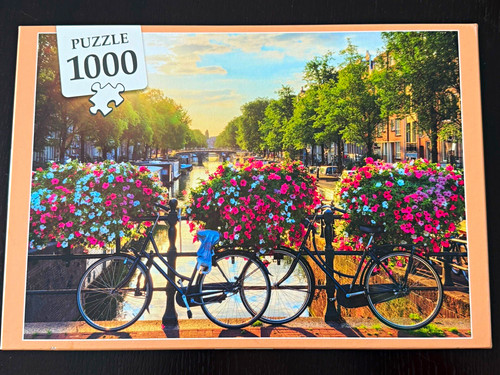 Puzzle 1000 teile fahrrad am - teile,,