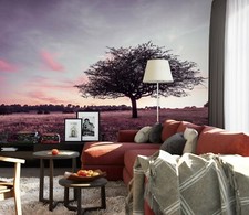 3D Ruhiger Baum M2201 Tapete