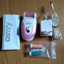 Camry CR 2156 Hornhautentferner pink & weiß, Mehrfarbig