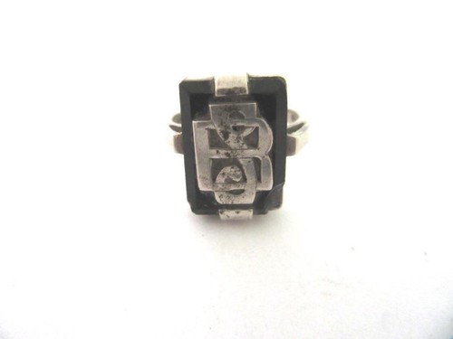 Siegelring silber buchstaben - silber,
