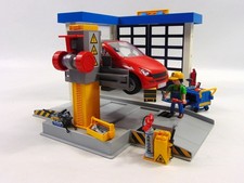 Playmobil 70202 City Life Auto Garage und Autorampe Mechaniker Werkstatt Set