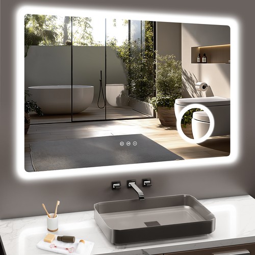 Led bad spiegel mit - bad,