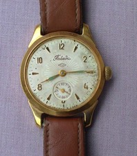 alte Armbanduhr Pobeda - Победа - kleine Sekunde Made in USSR CCCP
