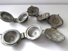 Konvolut 4 alte Eiscremeformen