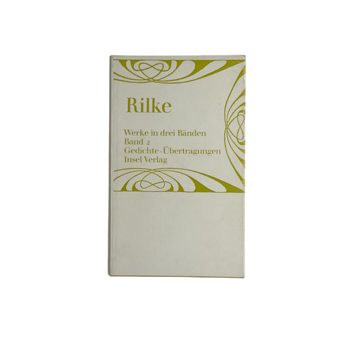 Rilke werke drei bänden - werke,