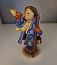 Goebel Figur 15/0 - Hört ihr Leute, Nachtwächter 14 cm / Porzellan M.I. Hummel 