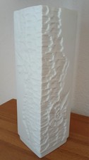 AK Kaiser Bisquit Porzellan Vase 70er  Relief 357/22