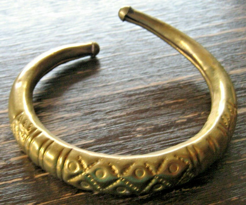 Ethno armreif messing - ethno,