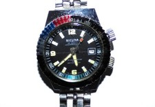 Sicura Breitling 400 Vacuum Herren Taucher Uhr HAU Armbanduhr 1968 20468