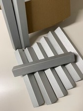 1-20 Stück IKEA massive Möbelgriffe Griffe (Pax) 19x2,5cm Aluminium gebürstet