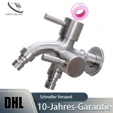 Doppel Wasserhahn Auslaufhahn