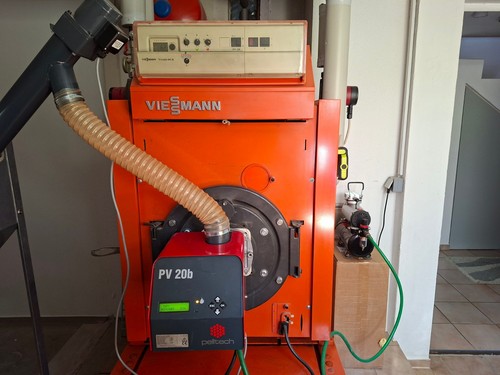 Pellets brenner komplettset - pellets,