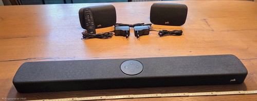 Polk audio react - react, soundbar+sr2