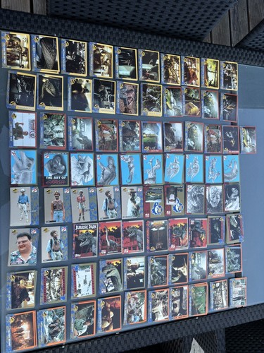 Jurassic park sammelkarten - jurassic,