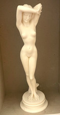 Akt weibliche Venus Figur ca. 23 cm