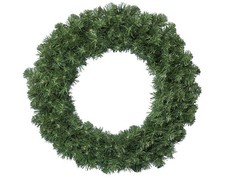 Künstlicher Tannenkranz 60cm Weihnachtskranz großer Adventskranz Indoor Outdoor