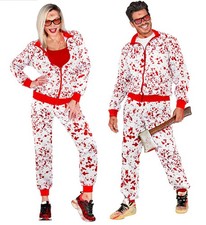 Halloween Trainingsanzug Blutbad Blutflecken Kostüm Halloweenkostüm 