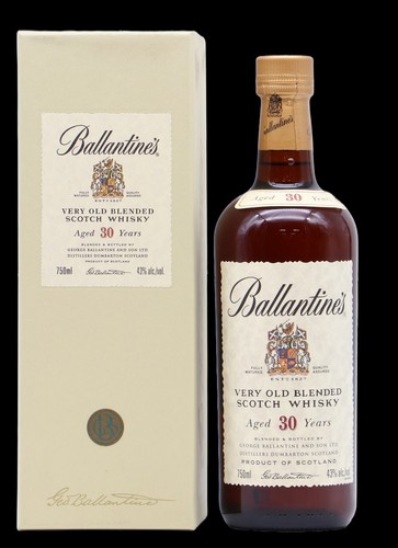 Ballantines whisky jahre - ballantines,