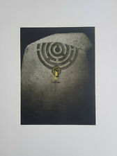 Friedrich Meckseper - Mechanisches Labyrinth - Strichätzung - dat & handsigniert