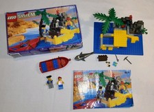 Lego Piraten 6254 + OVP + Bauanleitung Rocky Reef Versteck Insel *90er Jahre*