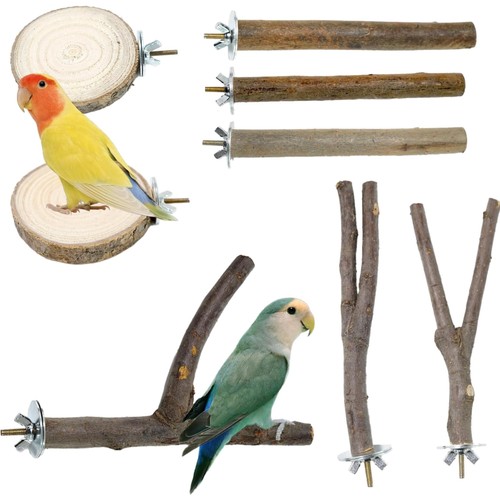 Vogel sitzstangen holz set - sitzstangen,