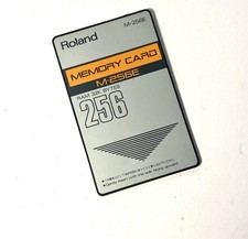 Roland M-256E Memory Card