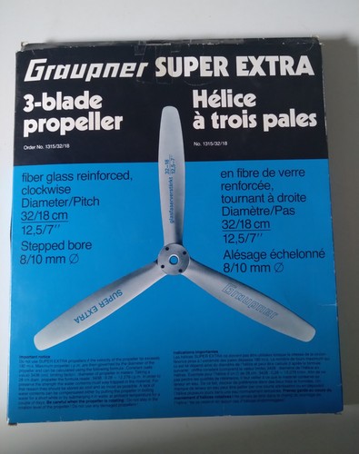 Graupner super extra dreiblatt - super,