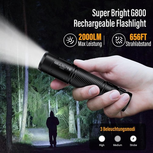 Gearlite taschenlampe led - gearlite,