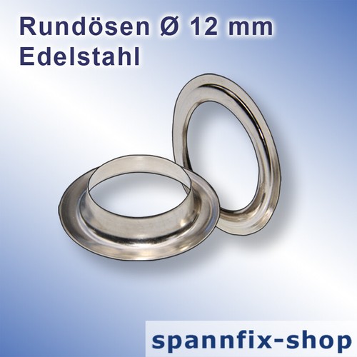 Stück rundösen 12 mm - Ø,