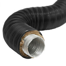 Therm Flex Aluflexrohr isoliert schwarz Ø 125 mm Länge 0,75 m, für