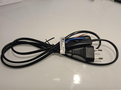 Euro netzkabel mit - euro,