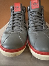 adidas Vespa S Mid Gray Red