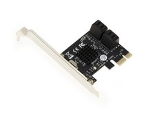 Karte Pcie 4 Anschlüsse SATA
