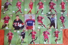 17 x Leverkusen orig sign