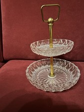 Etagere, 2 stöckig, Glas Und