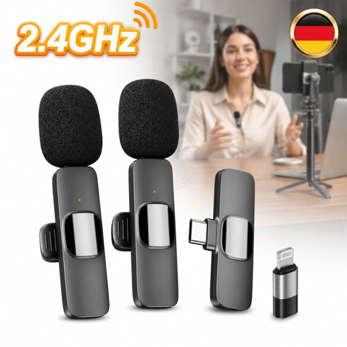 Drahtloses lavalier mikrofon - drahtloses,