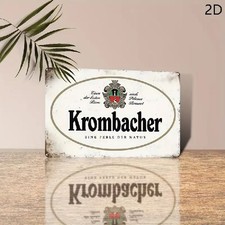 Blechschild Bier Krombacher