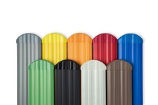 Zaunkappen rund Gartenzaun