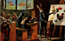 LITHO OSTERN OSTERHASE HASEN