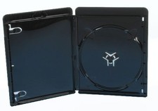 10 Amaray Blu Ray Hüllen 11 mm Schwarz Hülle für 1 Blu-ray DVD