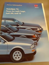Audi Pressemappe Modelljahr