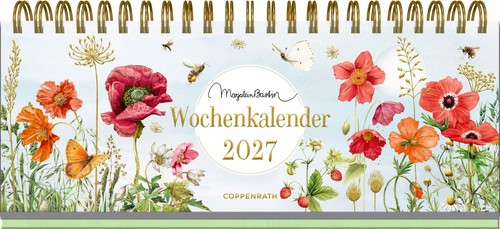 Wochenkalender 2027 rot