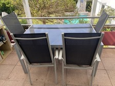 Gartentisch mit 6 Stühlen