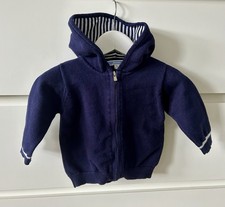 Jacadi Paris, Baumwoll-Strickjacke mit Kapuze Baby Boy
