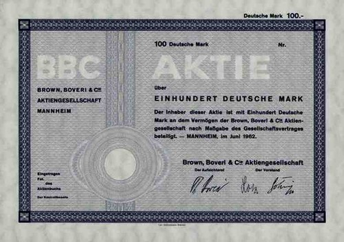 Bbc brown boveri mannheim - brown, ag