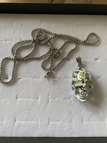 Kette mit totenkopf - mit,