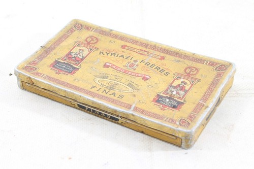 Alte blechdose kyriazi fréres - blechdose,