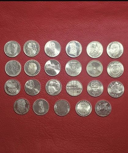Silber gedenkmünzen von - 5, dm