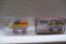 Wiking  Werbemodell  Unimog U 411  Cabriolet  gelb   -- Steiff  Sammlerkontor --